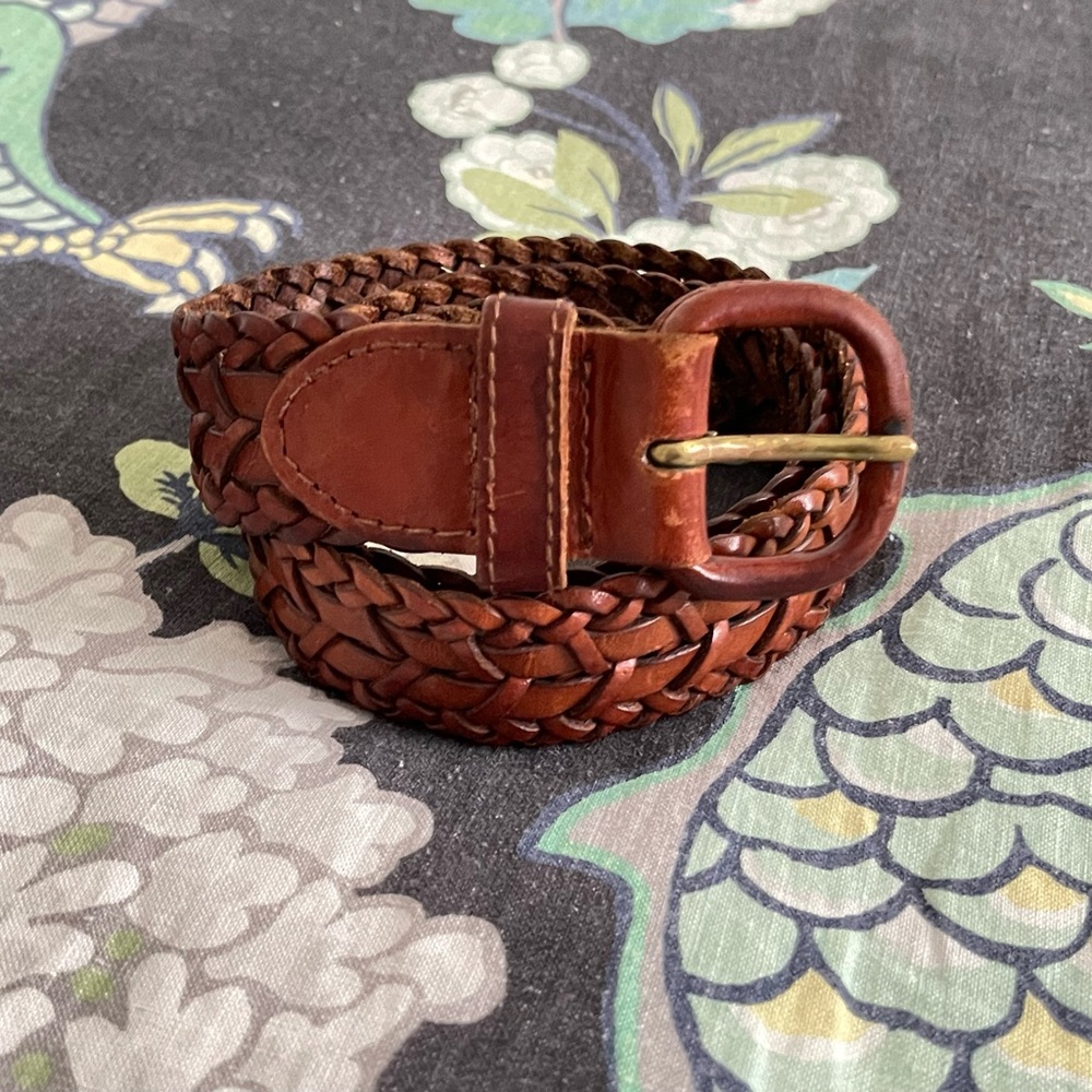 Talbots leather belt